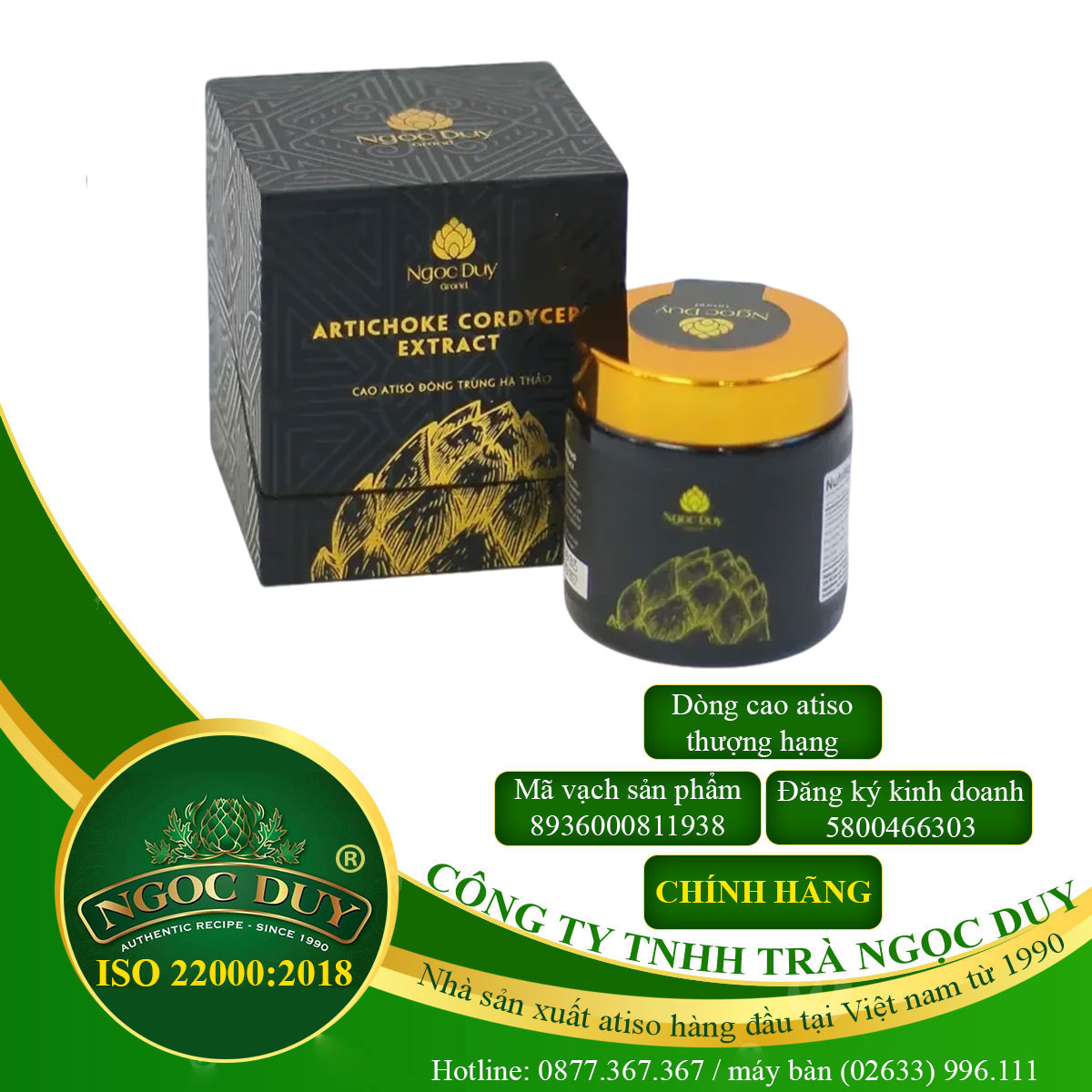 CAO MỀM ATISO TOÀN THẮNG SẢN PHẨM THẢO MỘC THIÊN NHIÊN AN TOÀN CHO SỨC KHỎE